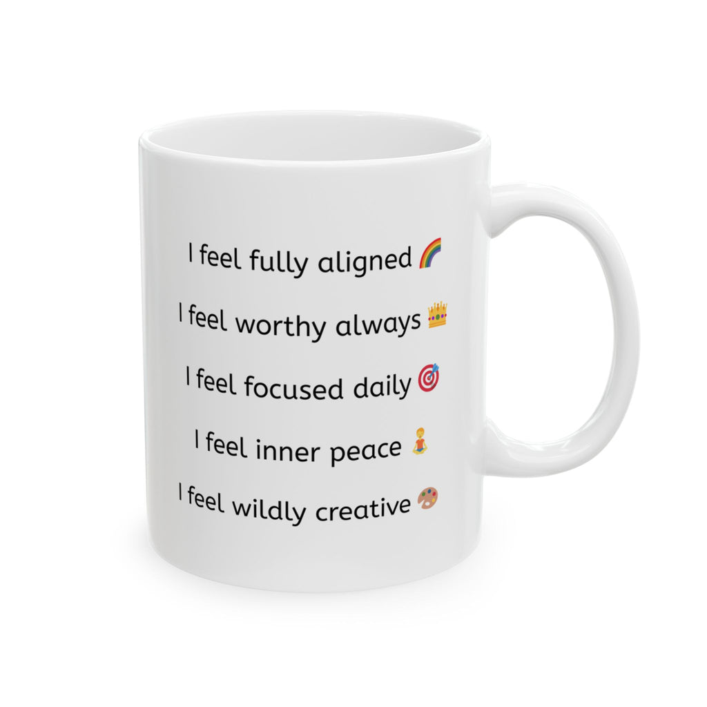 General Wellbeing – 10 Daily Affirmations Mug (11oz & 15oz)