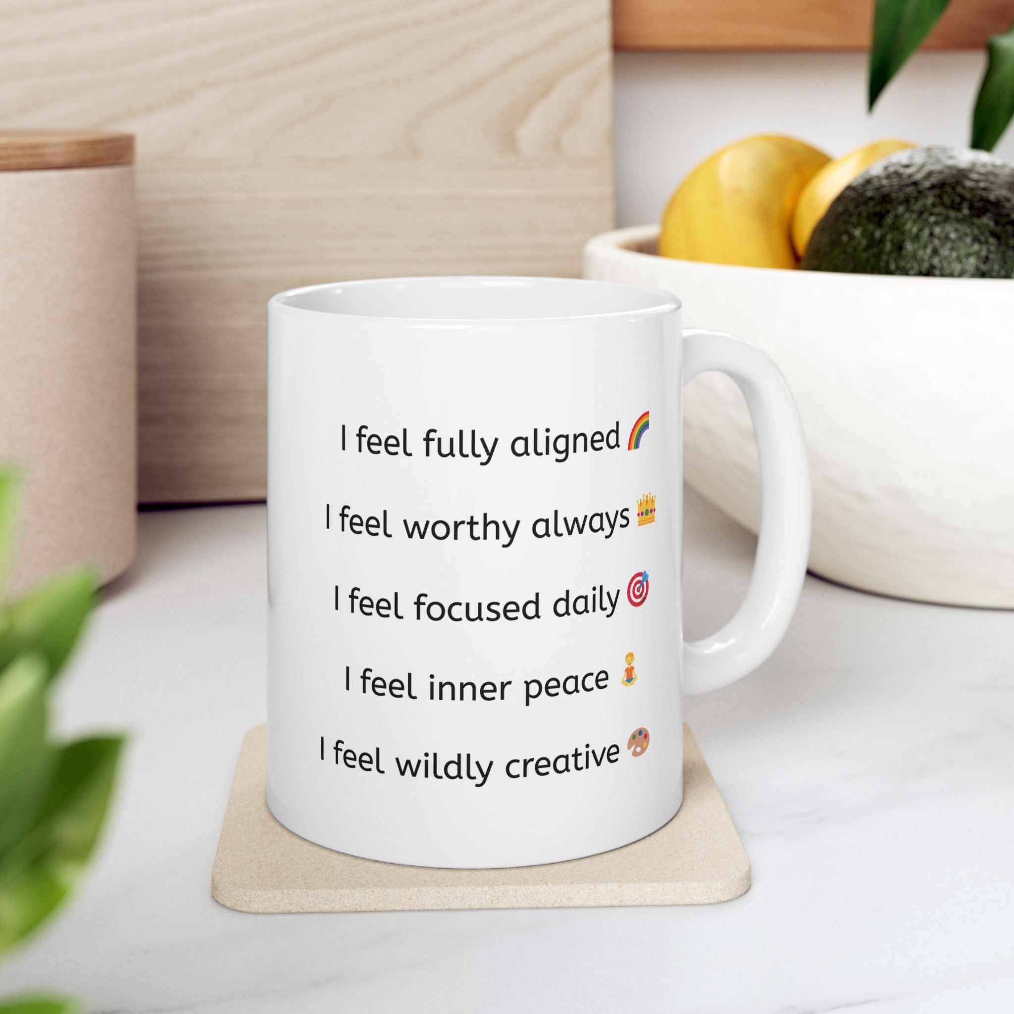 General Wellbeing – 10 Daily Affirmations Mug (11oz & 15oz)