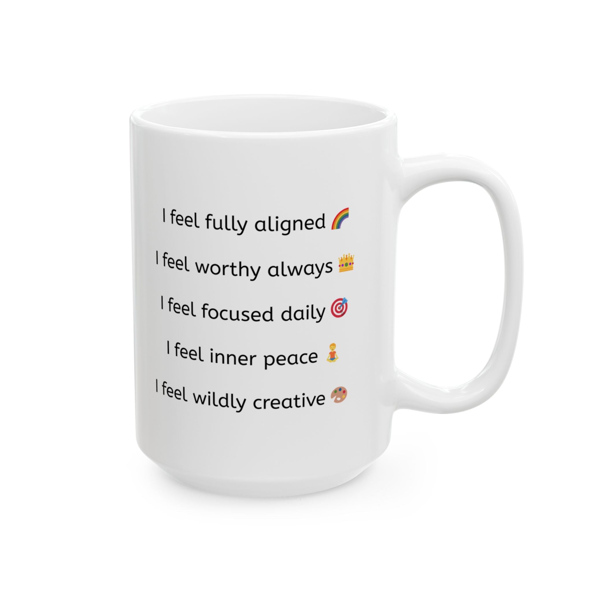 General Wellbeing – 10 Daily Affirmations Mug (11oz & 15oz)