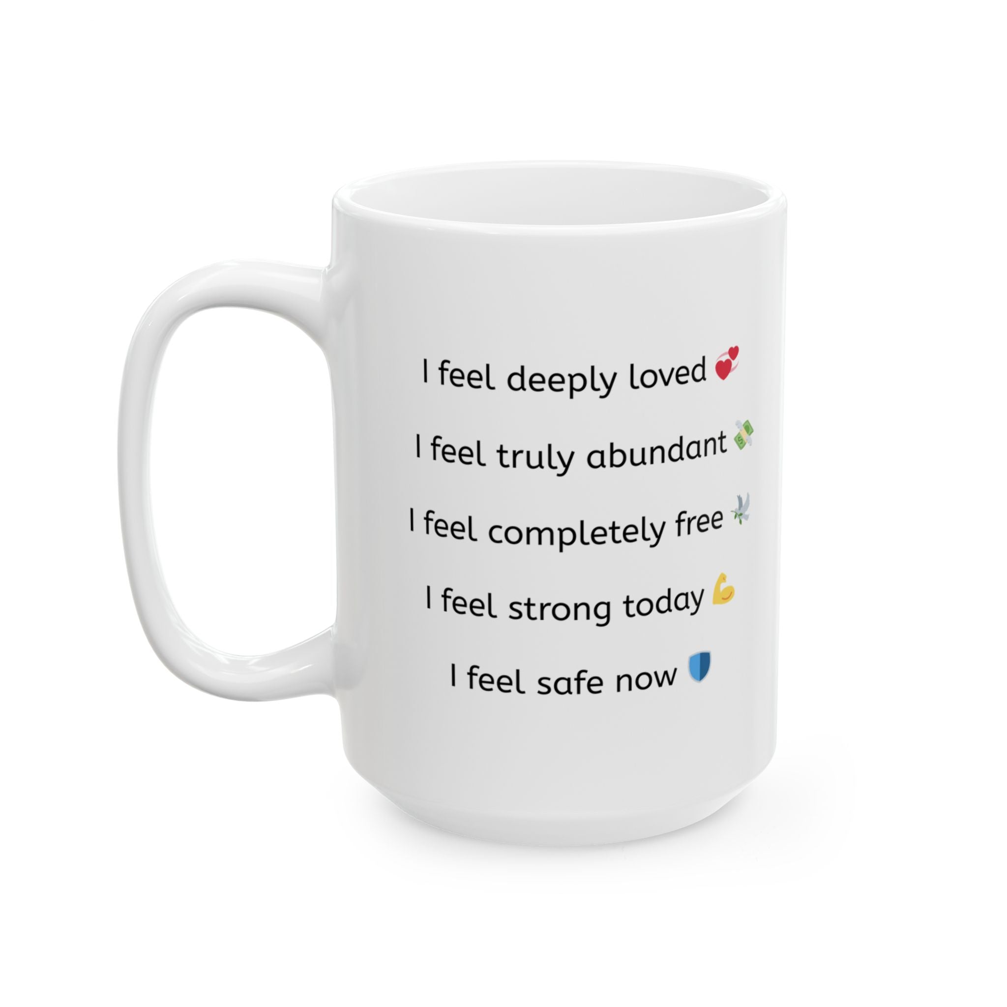General Wellbeing – 10 Daily Affirmations Mug (11oz & 15oz)