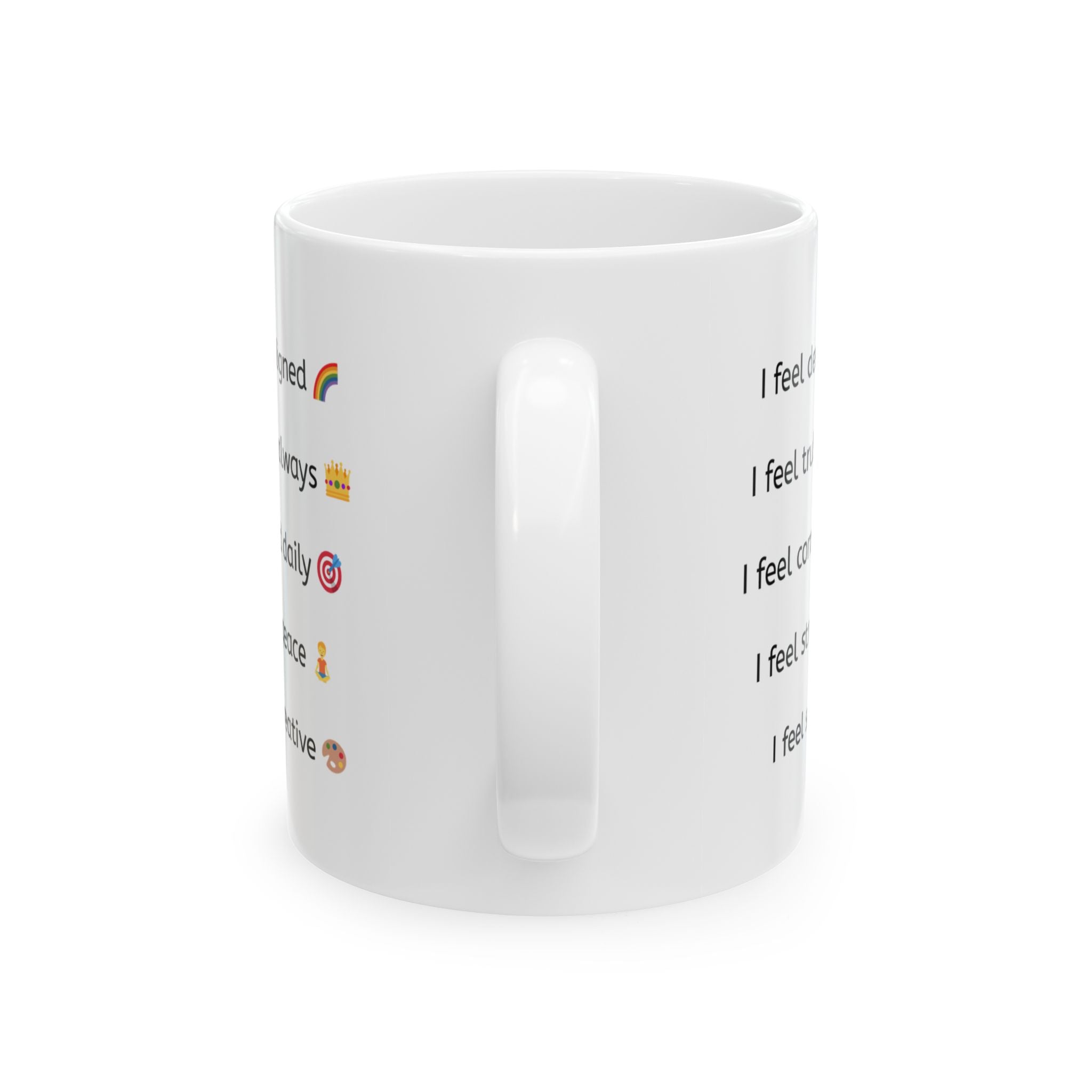 General Wellbeing – 10 Daily Affirmations Mug (11oz & 15oz)