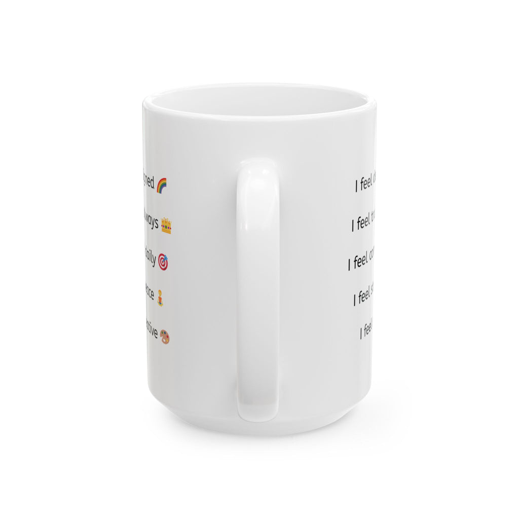General Wellbeing – 10 Daily Affirmations Mug (11oz & 15oz)
