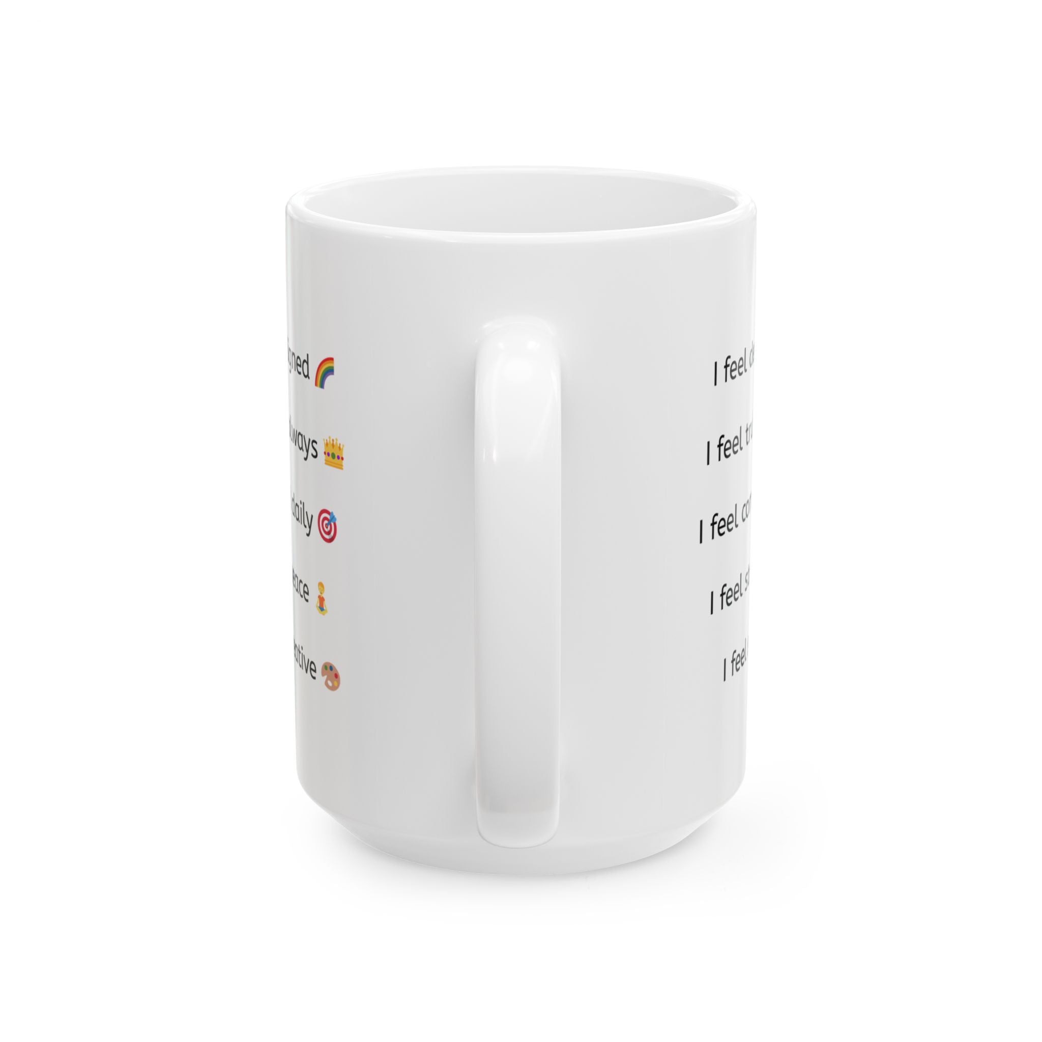 General Wellbeing – 10 Daily Affirmations Mug (11oz & 15oz)