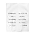 General Wellbeing – 10 Daily Affirmations Duvet Cover