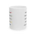 General Wellbeing – 10 Daily Affirmations Mug (11oz & 15oz)