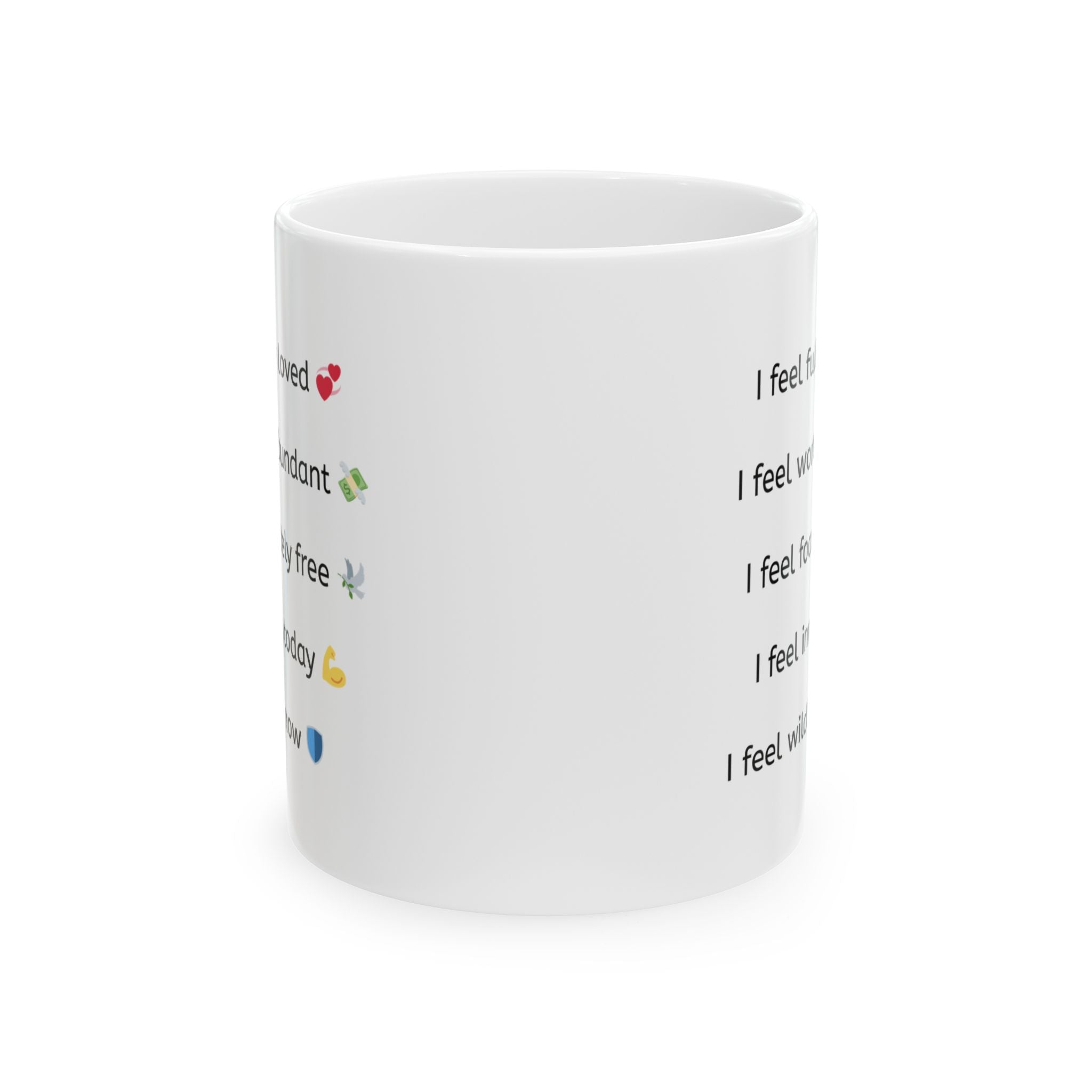 General Wellbeing – 10 Daily Affirmations Mug (11oz & 15oz)