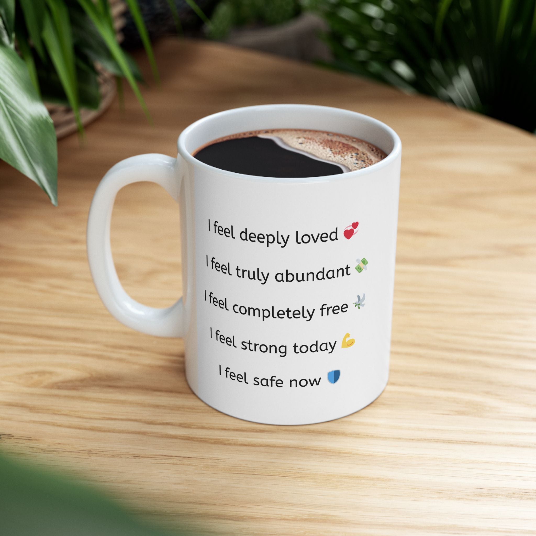 General Wellbeing – 10 Daily Affirmations Mug (11oz & 15oz)